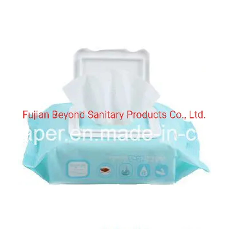 Nouveau design de lingettes humides Solf Baby Care Baby